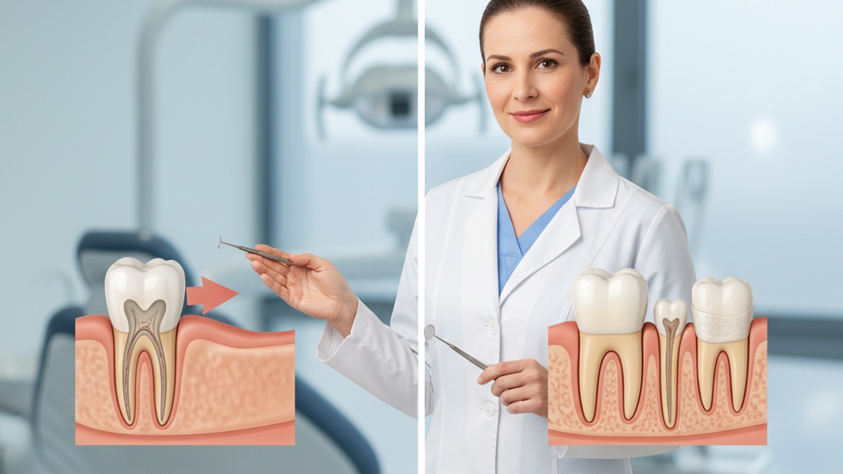 Imagem de Dentes Inclusos - Dentes Inclusos vs. Dentes Impactados: Qual a Diferença?